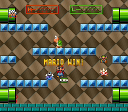 Mario Win!