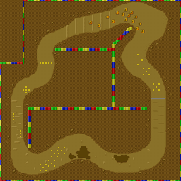 Choco Island 1 map