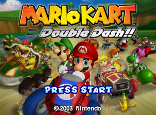 Title screen (U.S. version)
