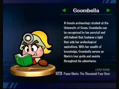 Goombella US trophy