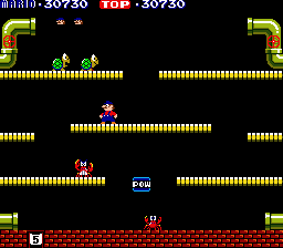 Mario Bros. (arcade) gameplay