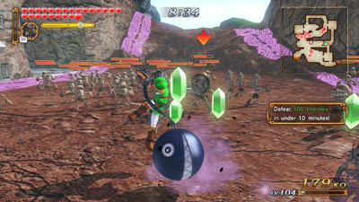 Hyrule Warriors screen shot