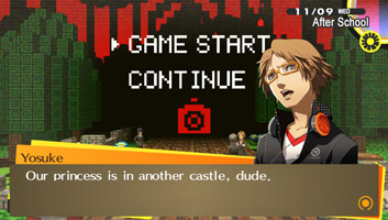 Persona 4 Golden screen shot