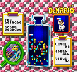 Dr. Mario screen shot