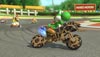 Yoshi tries the Master Cycle Zero