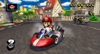 Mario Kart Wii screen shot