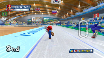 Mario & Sonic at the Olympic Winter Games screen shot