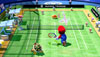 Peach hits one to Mega Mario