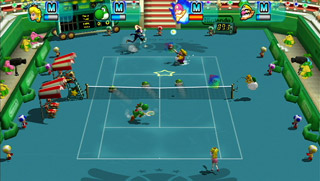 New Play Control! Mario Power Tennis screen shot