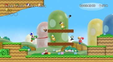 New Super Mario Bros. Wii screen shot