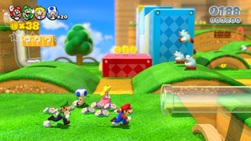 Super Mario 3D World screen shot