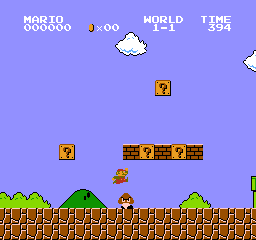 Super Mario Bros. screen shot