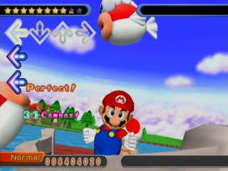 Dance Dance Revolution: Mario Mix screen shot