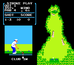 Golf screen shot