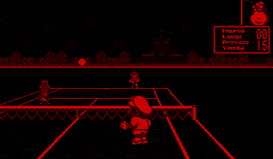 Mario's Tennis screen shot