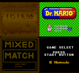 Tetris & Dr. Mario screen shot