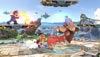 Mario, Inkling, DK, and Link