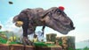 Captured T-rex