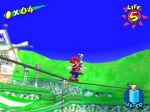 Mario's highwire act.
