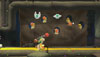 Link Yoshi attacks Wall Lakitus