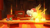 Two players team up to fight a big enemy