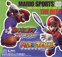 Mario Sports CD ~ Mario Tennis GC & Mario Golf Family Tour The Best